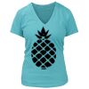 Women's Premium Deep V-Neck T-Shirt Thumbnail