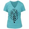 Women's Premium Deep V-Neck T-Shirt Thumbnail