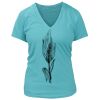 Women's Premium Deep V-Neck T-Shirt Thumbnail
