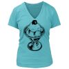 Women's Premium Deep V-Neck T-Shirt Thumbnail