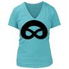 Women's Premium Deep V-Neck T-Shirt Thumbnail