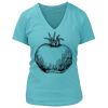 Women's Premium Deep V-Neck T-Shirt Thumbnail
