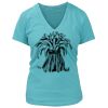 Women's Premium Deep V-Neck T-Shirt Thumbnail