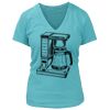 Women's Premium Deep V-Neck T-Shirt Thumbnail
