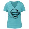 Women's Premium Deep V-Neck T-Shirt Thumbnail