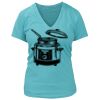 Women's Premium Deep V-Neck T-Shirt Thumbnail