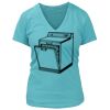 Women's Premium Deep V-Neck T-Shirt Thumbnail