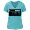 Women's Premium Deep V-Neck T-Shirt Thumbnail