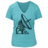 Women's Premium Deep V-Neck T-Shirt Thumbnail