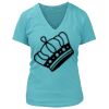 Women's Premium Deep V-Neck T-Shirt Thumbnail