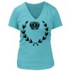 Women's Premium Deep V-Neck T-Shirt Thumbnail