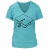 Women's Premium Deep V-Neck T-Shirt Thumbnail