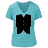 Women's Premium Deep V-Neck T-Shirt Thumbnail