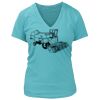Women's Premium Deep V-Neck T-Shirt Thumbnail