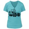 Women's Premium Deep V-Neck T-Shirt Thumbnail