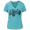 Women's Premium Deep V-Neck T-Shirt Thumbnail