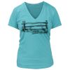 Women's Premium Deep V-Neck T-Shirt Thumbnail