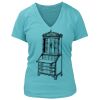 Women's Premium Deep V-Neck T-Shirt Thumbnail