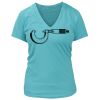 Women's Premium Deep V-Neck T-Shirt Thumbnail