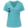 Women's Premium Deep V-Neck T-Shirt Thumbnail