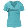 Women's Premium Deep V-Neck T-Shirt Thumbnail