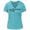 Women's Premium Deep V-Neck T-Shirt Thumbnail