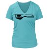 Women's Premium Deep V-Neck T-Shirt Thumbnail