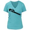 Women's Premium Deep V-Neck T-Shirt Thumbnail