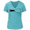 Women's Premium Deep V-Neck T-Shirt Thumbnail