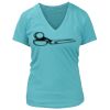Women's Premium Deep V-Neck T-Shirt Thumbnail