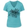 Women's Premium Deep V-Neck T-Shirt Thumbnail