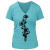 Women's Premium Deep V-Neck T-Shirt Thumbnail