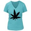 Women's Premium Deep V-Neck T-Shirt Thumbnail