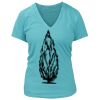 Women's Premium Deep V-Neck T-Shirt Thumbnail