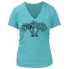 Women's Premium Deep V-Neck T-Shirt Thumbnail