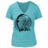 Women's Premium Deep V-Neck T-Shirt Thumbnail