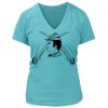 Women's Premium Deep V-Neck T-Shirt Thumbnail