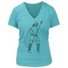 Women's Premium Deep V-Neck T-Shirt Thumbnail