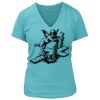 Women's Premium Deep V-Neck T-Shirt Thumbnail