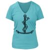 Women's Premium Deep V-Neck T-Shirt Thumbnail