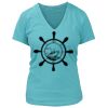 Women's Premium Deep V-Neck T-Shirt Thumbnail