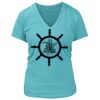 Women's Premium Deep V-Neck T-Shirt Thumbnail