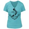 Women's Premium Deep V-Neck T-Shirt Thumbnail