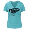 Women's Premium Deep V-Neck T-Shirt Thumbnail