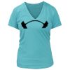 Women's Premium Deep V-Neck T-Shirt Thumbnail