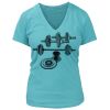 Women's Premium Deep V-Neck T-Shirt Thumbnail