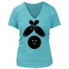 Women's Premium Deep V-Neck T-Shirt Thumbnail