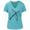 Women's Premium Deep V-Neck T-Shirt Thumbnail
