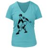 Women's Premium Deep V-Neck T-Shirt Thumbnail