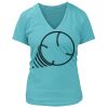 Women's Premium Deep V-Neck T-Shirt Thumbnail